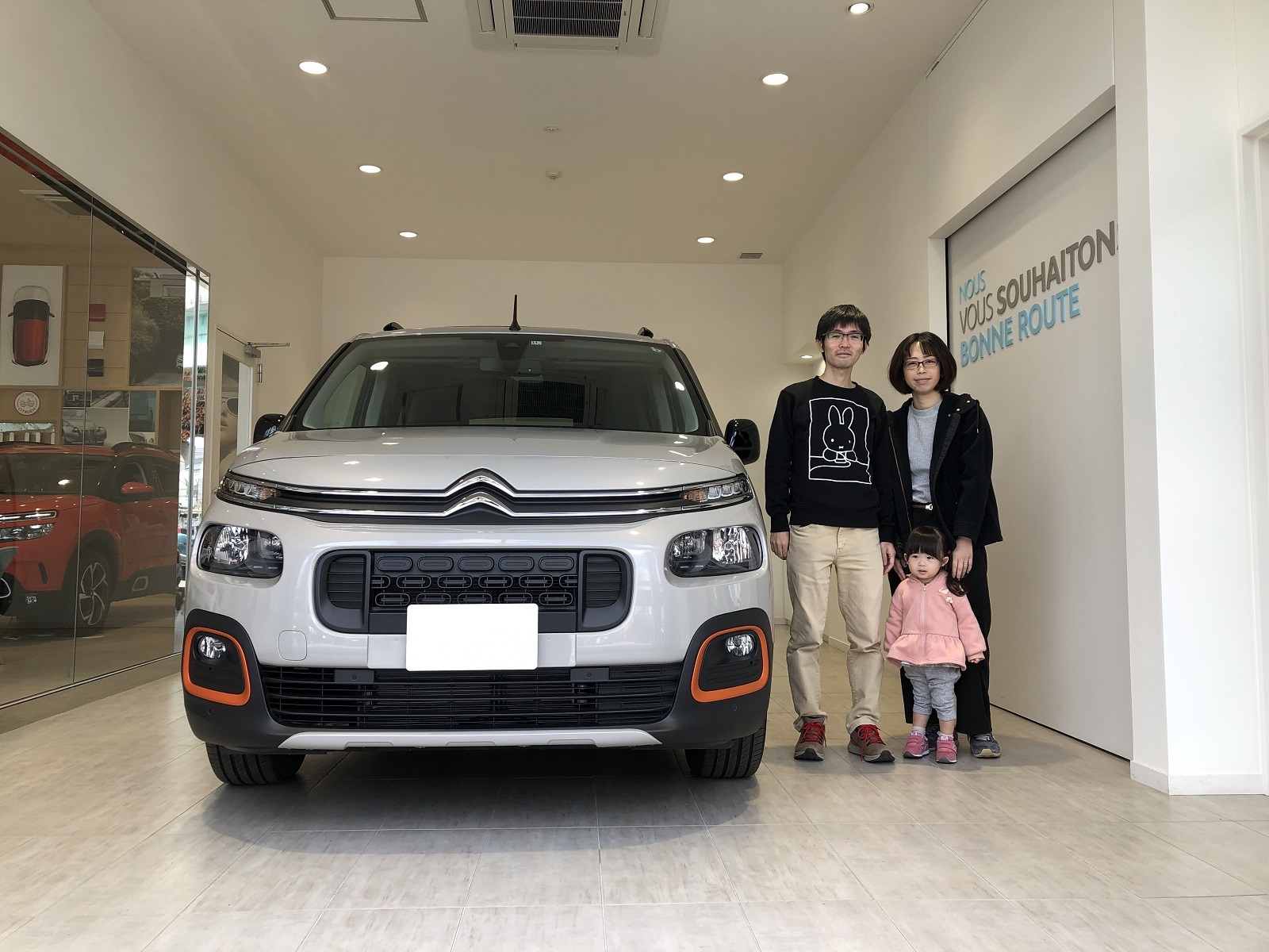 BERLINGO　ご納車です。