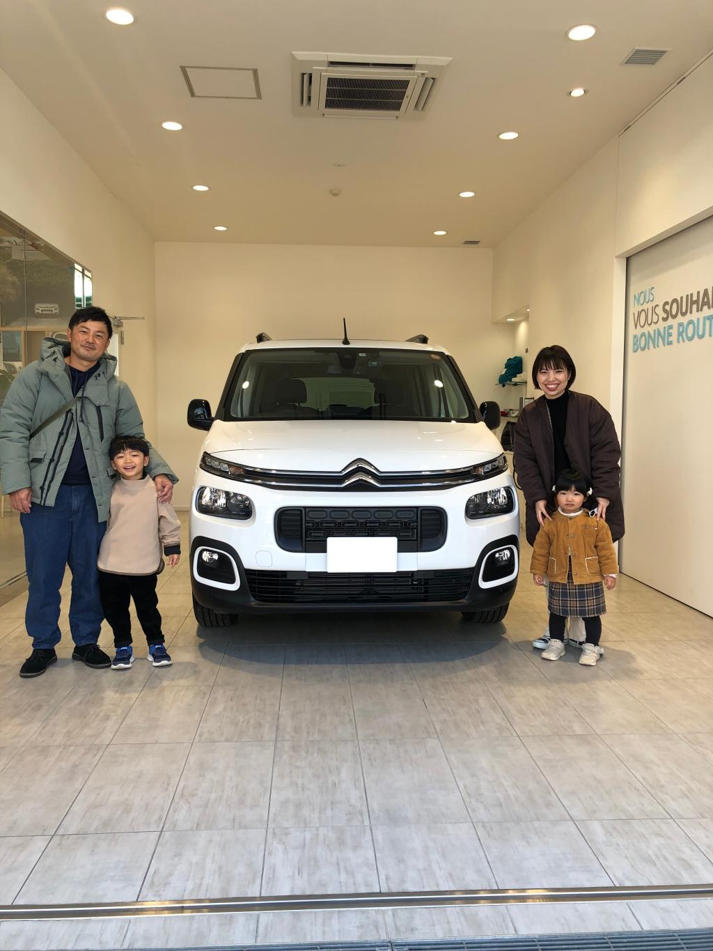 BERLINGO　ご納車式