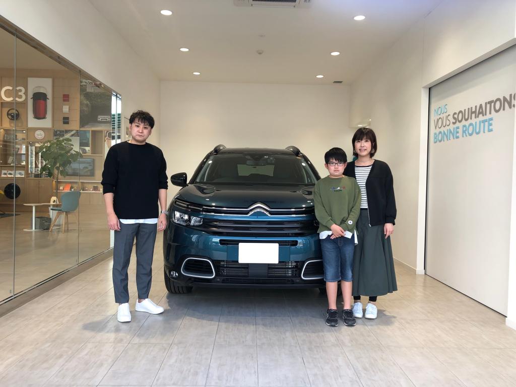 C5AIRCROSS　ご納車式