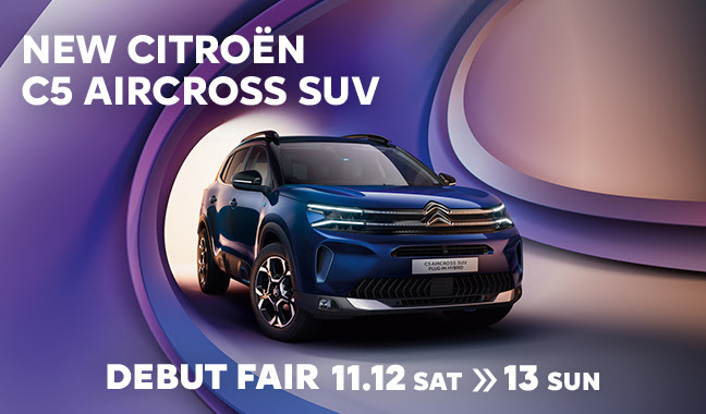 C5AIR CROSS SUV DEBUT FAIR