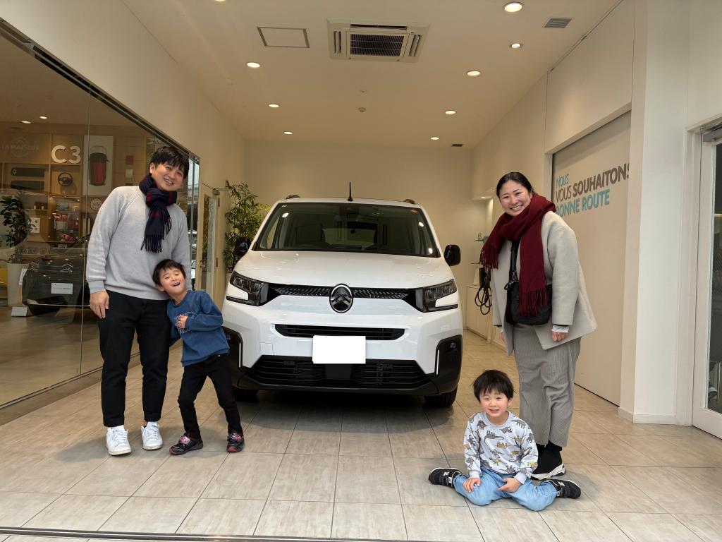 BERLINGO　納車式🚗