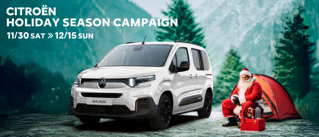 CITROËN HOLIDAY SEASON CAMPAIGN 