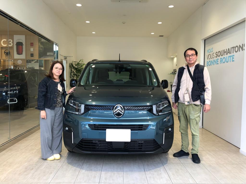 新型ベルランゴご納車（オーナー様紹介）
