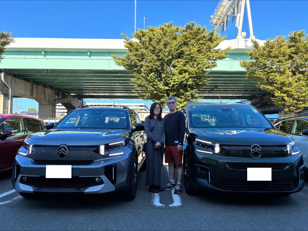 BERLINGOから新型C3AIRCROSSお乗り換え　納車式🚗✨